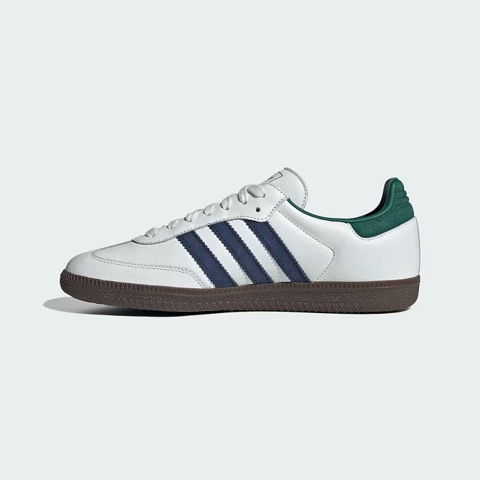 Кроссовки adidas Originals Samba OG White/Collegiate Green/Active Green