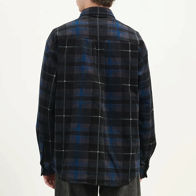 Рубашка Alpha Industries Unfrm Flannel Shirt Black