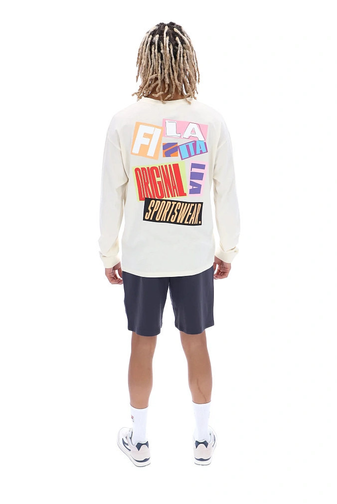 Лонгслив FILA Dylan Graphic Long Sleeve T-Shirt