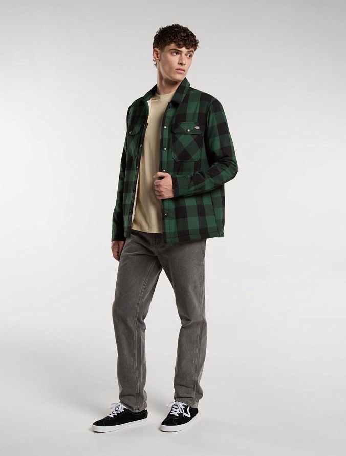 Куртка-рубашка Dickies Lined Sacramento Shirt Pine Needle Green