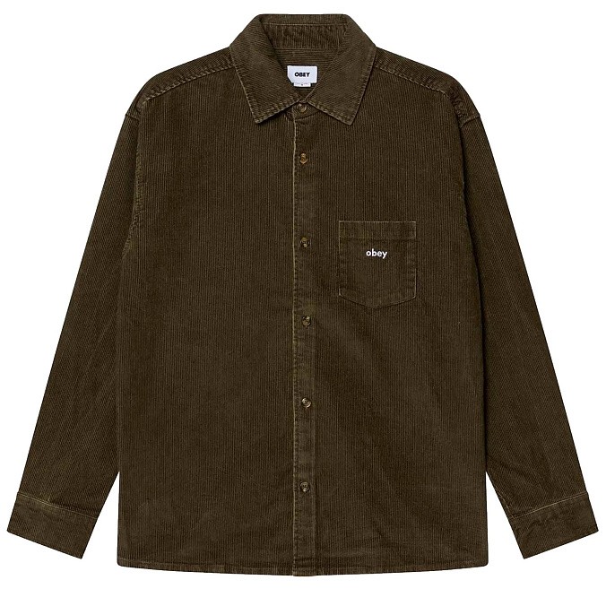 Рубашка Obey Buckley Corduroy Woven